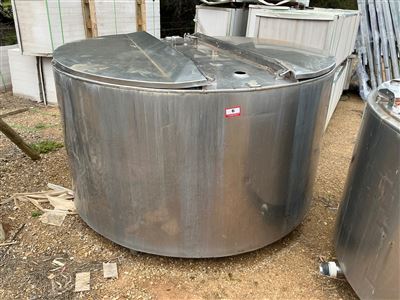 Stainless Steel Milk Vat-  1900 x900 mm High   (Collect From Penfield  Gardens ) Thumbnail