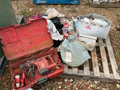 Pallet Electrical - 3 phase Plugs , Hilti Electric Jack Hammer , Conduit Fittings etc . - Sold as is ( Collect From Penfield Gardens ) Thumbnail