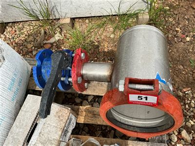 Irrigation Valve  -75 mm / Stainless 200 mm    ( Collect From Penfield Gardens ) Thumbnail