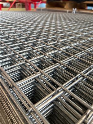 Welded Wire Mesh Panel, 5mm, Galvanised, 100mm x 100mm, 1800mm x 1200mm, IRP $100 Thumbnail