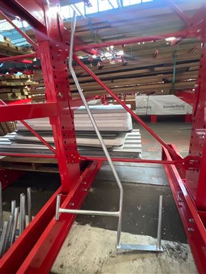 Clearance - Heavy Duty Hot Dipped Galvanised Temporary Fence Brace/Stay 900x2000mm IRP $35+ Thumbnail