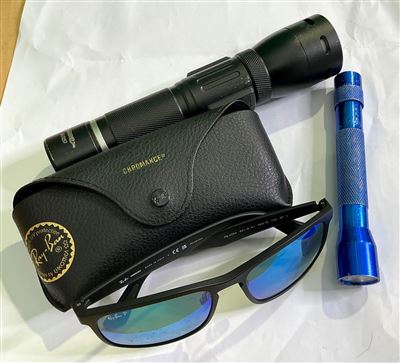 Torch x 2 & Pair of Sun Glasses (Scratched) Thumbnail