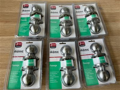 Quantity of 6 Passage Door Handles Thumbnail