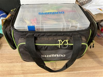 Shimano Tackle Bag with Tackle Thumbnail