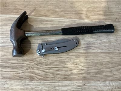 Box Cutter and Hammer Thumbnail
