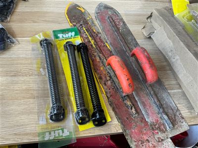 Concrete Trowels and Gate Springs Thumbnail