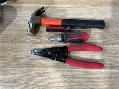 Cable Crimper , Hammer and Screwdrivers Thumbnail