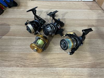 Quantity of 4  Fishing Reels Thumbnail