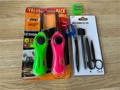 BIC Lighters , Brow Trimmer , Sharpeners Thumbnail