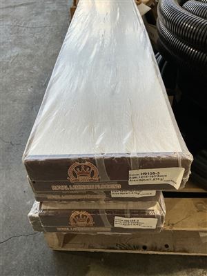 Laminate Flooring -5 Boxes, Grey Oak Style- Size 1215 x 193x 8 mm Thumbnail