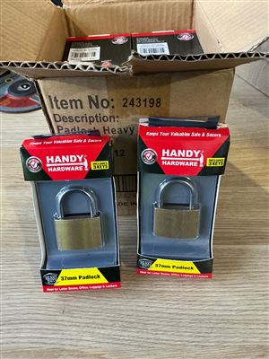Padlocks 37 mm  Quantity of 12 Thumbnail