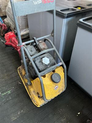 Wacker Vibrating Plate -Model  WP1550 -Honda Motor - Sold As Is Thumbnail