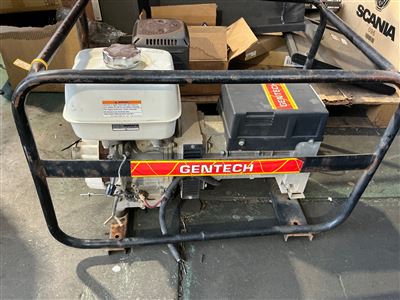 Gentech Generator -Missing Parts - Sold For Parts / Scrap Only - Thumbnail