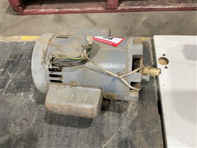 Single Phase Motor, Appears Unused (Located At Wingfield) Thumbnail