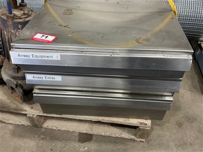 Stainless Steel Storage Box 560mm W x 400mm D x 400mm H (Located At Wingfield ) Thumbnail