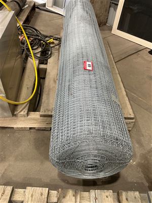 Roll of Galvanised Steel Mesh 1600mm W x 50M Long, Appears New (Located At Wingfield) Thumbnail