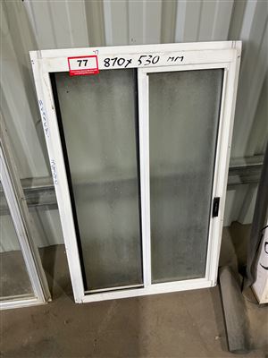 Frosted Window 530mm W x 870mm H (Located At Wingfield) Thumbnail
