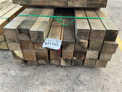100 x 100, CCA Treated Pine, Sawn, 30 pcs @ 3.0 M, 90 Lin Metres Total Pk 821152 Thumbnail
