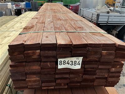 90 x 22, Tinted Pine, Merch Decking, 120 pcs @ 5.4 M, 648 Lin Metres Total Pk 884384 Thumbnail