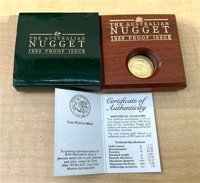 The Australian Nugget 1989 Proof Set Thumbnail
