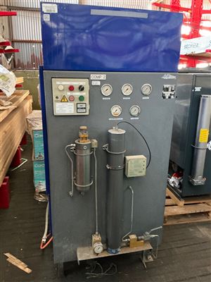 Bauer High Pressure Compressor-K 180 - 3 phase 415 Volt - 350 Bar - 6000 Psi Plug Removed - Salvage Sale -Sold As Is - May Suit Repair / Parts Thumbnail