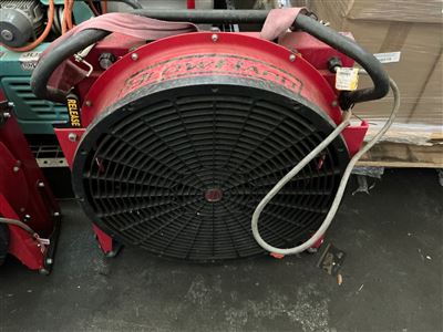 Blow Hard Ventilation Fan 240 Volt - Not Tested Thumbnail