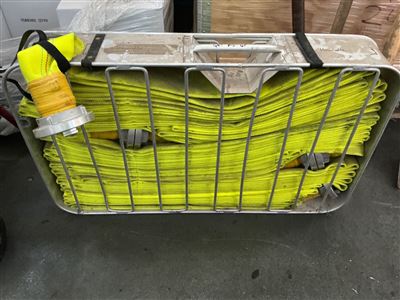 Lay Flat Fire Hoses  In Carry Frame Thumbnail