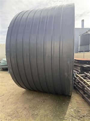 Bushmans TXD5000 22,500 L Domed Round Poly Tank, 3.78 M Dia x 2.56 M H, Monument – Non Water Storage Only Thumbnail