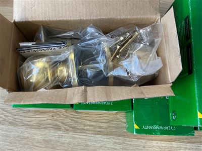 WHITCO Passage Door Sets - Quantity of 6-Polished Brass Knob Bell Thumbnail