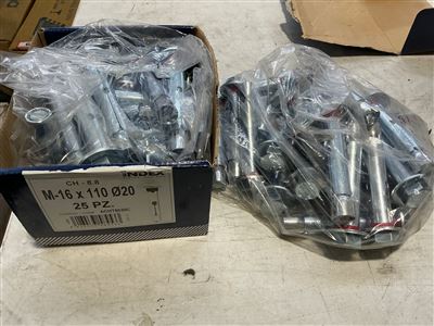 HD Anchor Lock Bolts-  M-16/x 110  mm (20 mm Dia) - 2 Packets of 25  Bolts Thumbnail