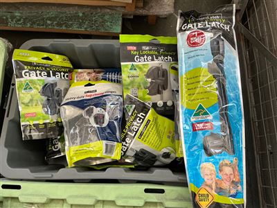 Gate Latches & Self Closing Hinges , Total 13 Packets Thumbnail