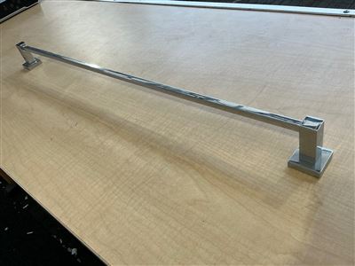 Chrome Single Towel Rail-750 mm Thumbnail