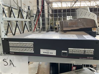 Extron Dxp Series Digital Crosspoint Matrix Switcher Unit Only Sold As Is Thumbnail
