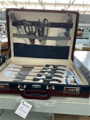 Knife Set, with Case, 12 Piece. Solingen, Sold Per Each Thumbnail