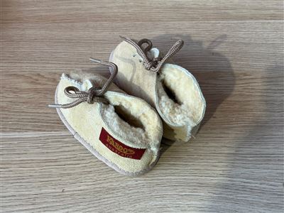 Karoos Baby Booties, with Laces, Size 5, Sold Per Each Thumbnail