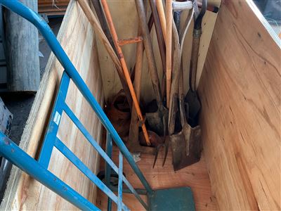 Quantity of Garden Tools and Hand Truck Thumbnail