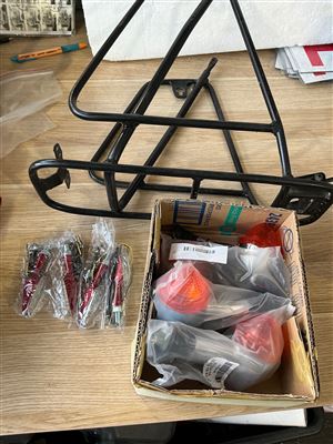 Motor Bike Indicators and Bike Pannier Rack Thumbnail