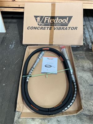 Flextool Flexshaft Concrete Vibrator 40mm x 6m Rubber Tip Thumbnail