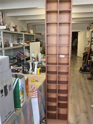CD Or DVD Storage Unit 2 Metres X 38 Cm X 17 Cm Thumbnail