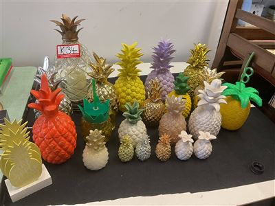 Pineapples All Shapes And Sizes, Representing Wealth, Hospitality And Good Luck Thumbnail