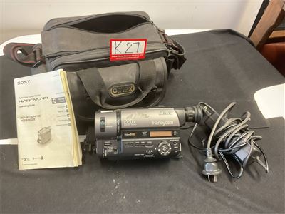 Sony Handycam Digital Video Camera Recorder CD TR511E, Not Tested "Sold As Is" Thumbnail