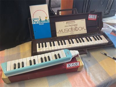 Hero Mouth Piano And Yamaha PortaSound 1/2/3 Battery Operated, Not Tested "Sold As Is" Thumbnail