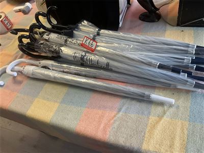 A Dozen Tianqi See Thru Umbrellas Thumbnail