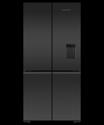 Fisher & Paykel Freestanding Quad Door Refrigerator Freezer, 90.5cm, 690L, Ice & Water, Model Number:RF730QZUVB1 - RRP  $4699. Serial Number: BAVB0022 Thumbnail