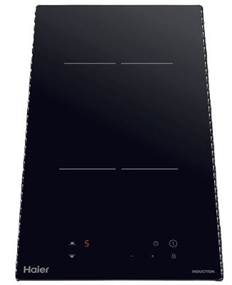 Haier 30cm 500 Series 2 Zone Induction Cooktop, Black Glass, Model Number: HCI302TB3 - RRP $373 Thumbnail