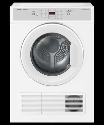 Fisher & Paykel 6kg Series 3 Vented Dryer, White, Model Number: DE6060M2 - RRP $547 Thumbnail