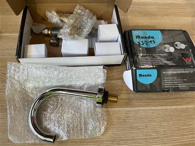 Pin Lever Basin Tap Set and Wall Top Assembly Set Thumbnail