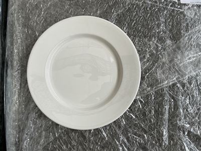 White Dinner Plates, Dudson, Fine China, 285mm In Diameter, Quantity of 20 Thumbnail