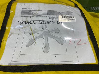 Interior Inflatable Small Star Fish, Quantity of 2 Thumbnail