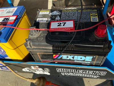Exide 12 Volt Battery (Collect From Greenfields ) Thumbnail